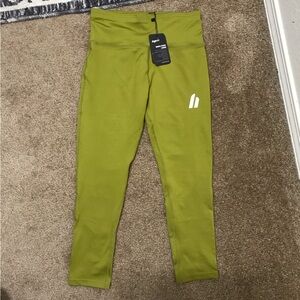 HyprMV sz Small khaki green leggings NWT